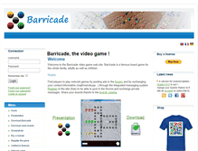 Tablet Screenshot of barricadegame.com